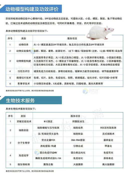 科研服務項目產品目錄 分析、檢測、研發與檢驗檢測一站式服務詳解